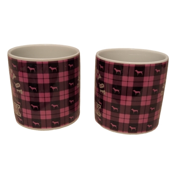 Lot Of 2 Victoria's Secret University Of Pink 16 Oz. Mugs Never Used! - Picture 3 of 11